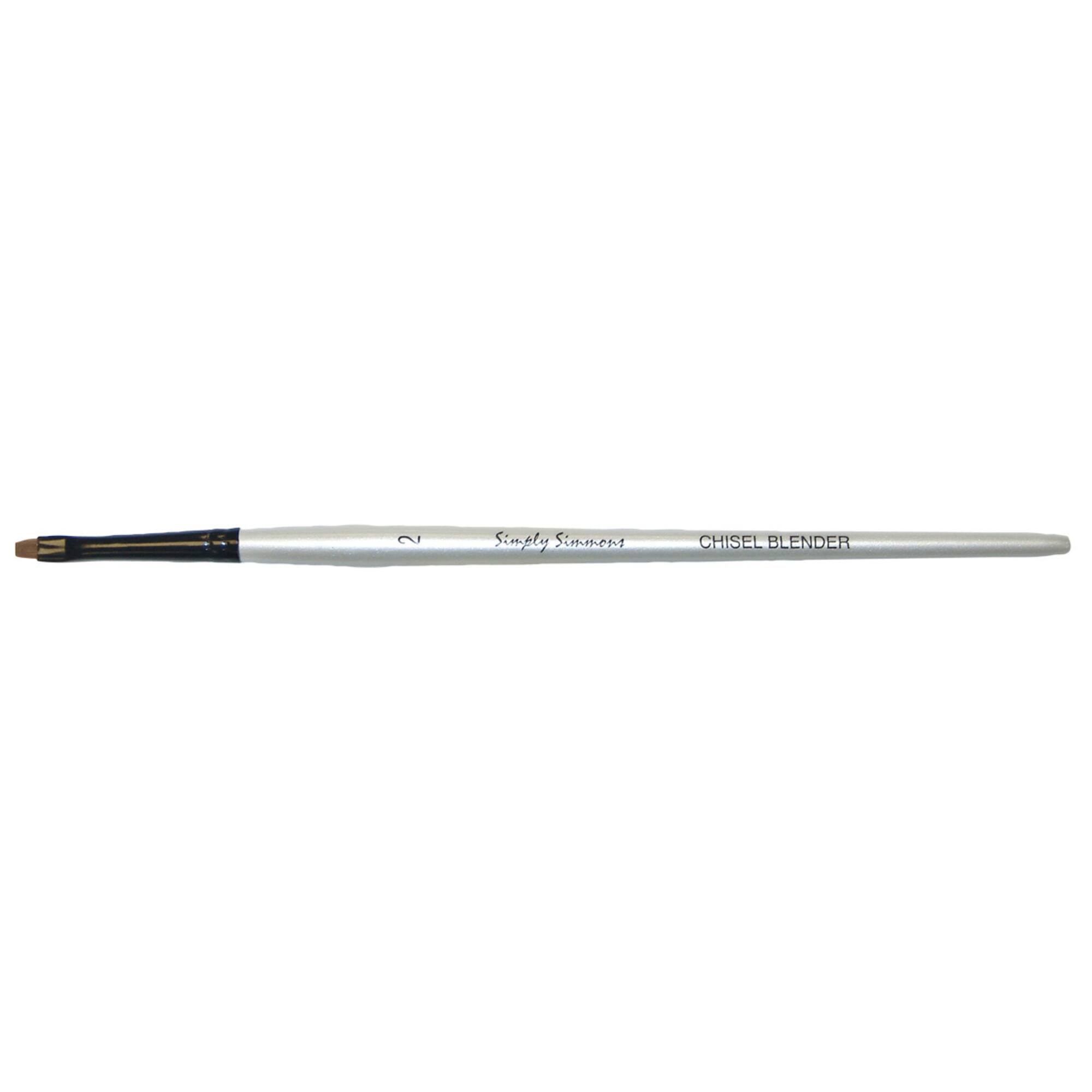 Simply Simmons Short Handle Chisel Blender Brush